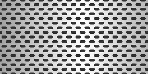 光沢のあるヘアライン加工された金属板