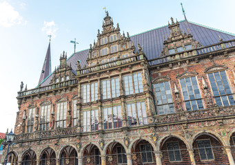 Fototapeta na wymiar Bremen town hall