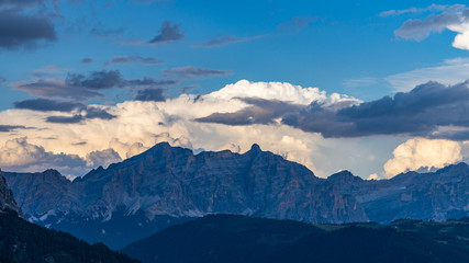Fototapeta na wymiar Dolomites mountains landscape, Italy