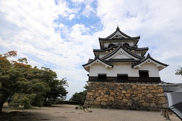 Fototapeta premium 彦根城と玄宮園