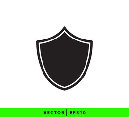 Shield icon vector logo design template