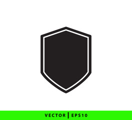 Shield icon vector logo design template
