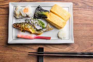 夏の味覚　鱧　鮎塩焼きランチ
