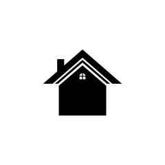 home icon vector symbol isolated illustration white background