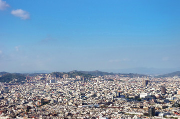 Fototapeta premium バルセロナ 市街地の風景
