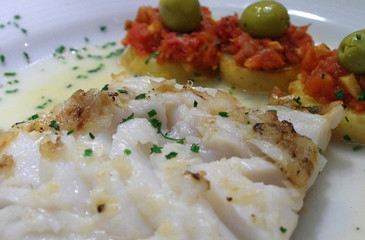 スペイン料理　バカラオ・アル・ビル