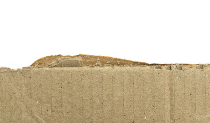 Collection of Recycled paper,crumpled paper,unfolded piece paper on white background