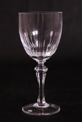 empty wine glass