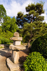 Fototapeta na wymiar Beautiful Japanese garden