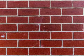 red brick wall background