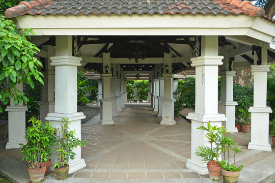 Baluarte De San Diego clubhouse at Intramuros walled city in Manila, Philippines