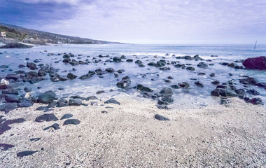 beach of Kélonia, Saint-Leu, Reunion Island 