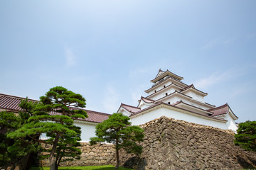 Fototapeta premium 《福島県・会津》鶴ヶ城