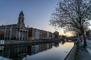 canal in dublin ireland