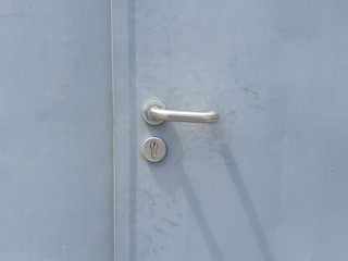 door handle and lock