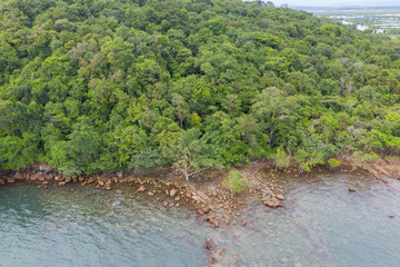 Serendipity Beach is the main beach in Koh Rong Samloem