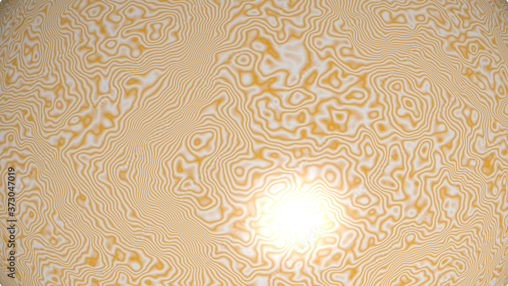 Aufkleber simple light peru monochromic 3d curved abstract background image made of plain marble patterns with