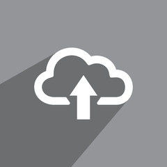 upload icon, Technology icon vector