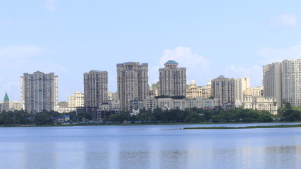 Obraz premium Powai Lake Mumbai