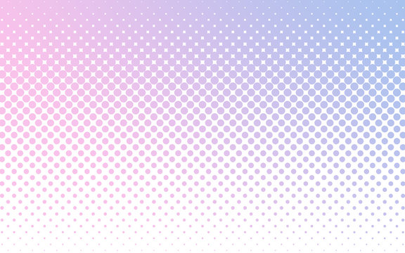 水玉背景 青とピンクのグラデーション Stock Illustration Adobe Stock