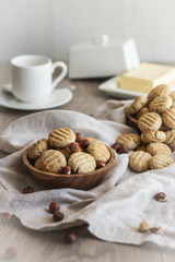 Almond and Hazelnut Butter Cookies