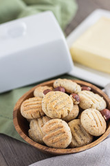 Almond and Hazelnut Butter Cookies
