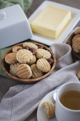 Almond and Hazelnut Butter Cookies