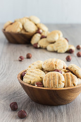 Almond and Hazelnut Butter Cookies