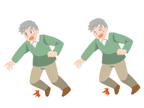 健康に気を遣う高齢者のイラスト Stock ベクター Adobe Stock