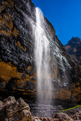 Val Travenanzes waterfalls three