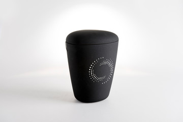 Cremation Urn for Ashes isolated