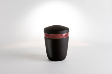 Cremation Urn for Ashes isolated