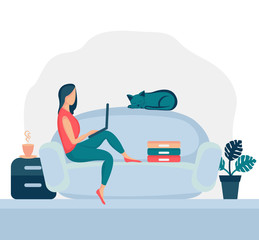 Girl sitting in armchair 5