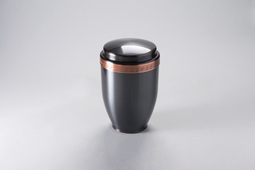 Cremation Urn for Ashes isolated
