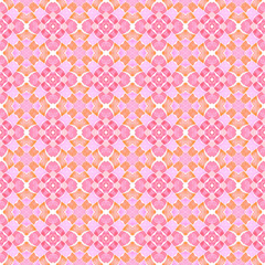 Trendy organic green border. Orange sightly boho 