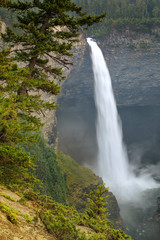 Helmcken Falls on Murtle River in Wells Gray Provincial Park, British Columbia, Canada