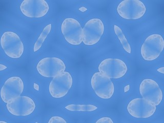 Illustration of an abstract colorful geometric background with beautiful patterns. Kaleidoscope art