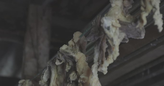 air-dried meat, drying the meat