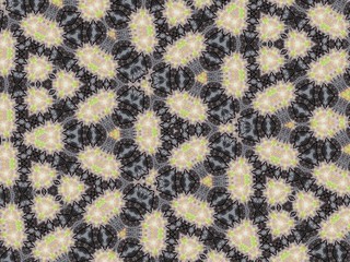 Illustration of an abstract colorful geometric background with beautiful patterns. Kaleidoscope art