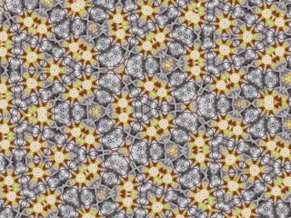 Illustration of an abstract colorful geometric background with beautiful patterns. Kaleidoscope art