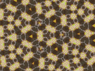 Illustration of an abstract colorful geometric background with beautiful patterns. Kaleidoscope art