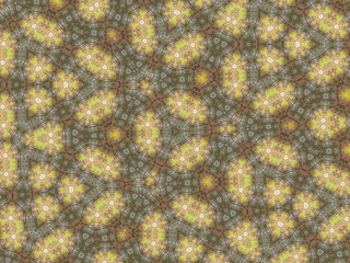 Illustration of an abstract colorful geometric background with beautiful patterns. Kaleidoscope art