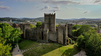 Guimarães castle, country of Portugal. © RicardoTravel