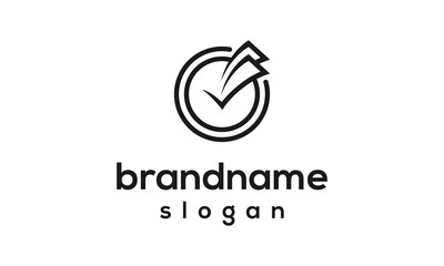 simple Pay logo design vector