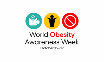 World Obesity awareness week is celebrated from October 15th to 19th annually. This celebration assumes significance in the light of the disturbing escalation of obesity figures worldwide.