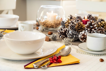 Christmas table
