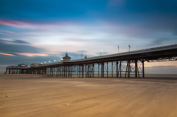 Obraz premium blackpool beach