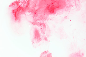 red water colour background