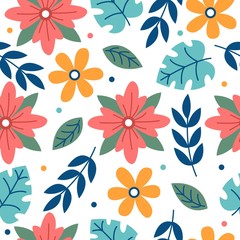 elegant floral pattern design illustration