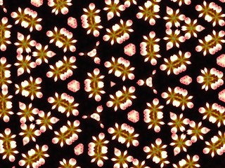 Illustration of an abstract colorful geometric background with beautiful patterns